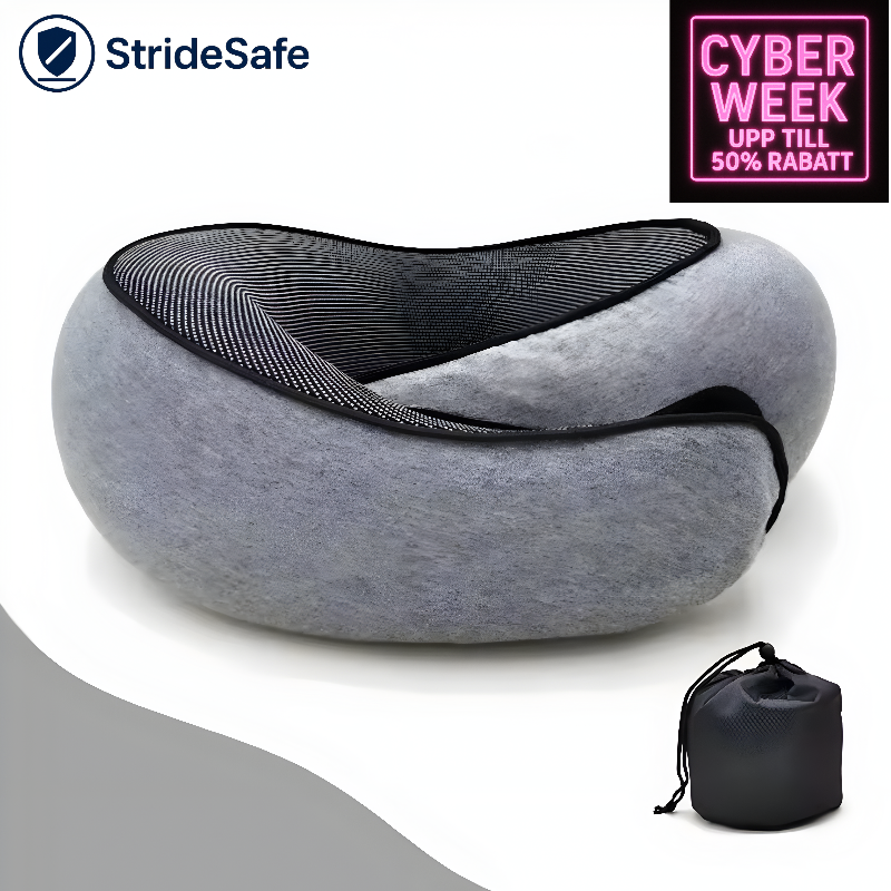 StrideSafe™ Nackudde - Sov tryggt och gott!