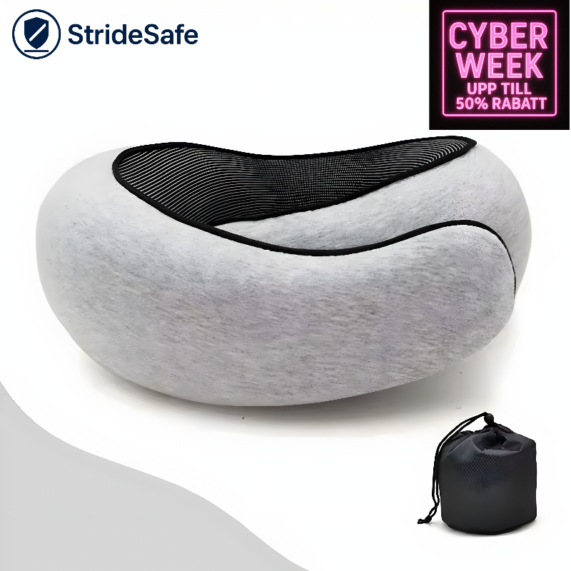 StrideSafe™ Nackudde - Sov tryggt och gott!