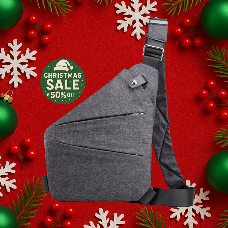 StrideSafe™ Multifunktionell Anti-stöld Crossbody Väska